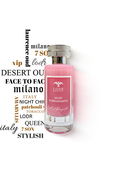 LODR BEAUTIFUL لودر مسك الرمان وردي انتنس 100 مل