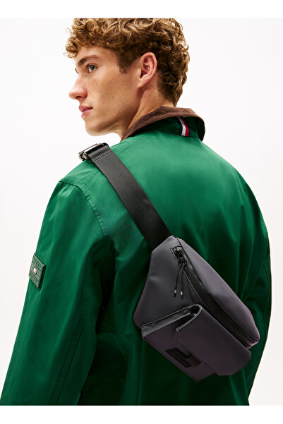 Tommy Hilfiger Gri Erkek Bel Çantası TH SEASONAL BUMBAG