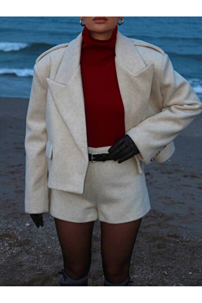 MAXXANA Moscow Jacket and Mini Shorts Two-Piece Set