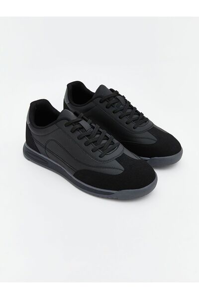 LC Waikiki Koor Black Lace-Up Men's Sports Shoes