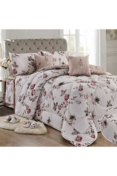 Reiashn 10-piece floral summer double bedspread