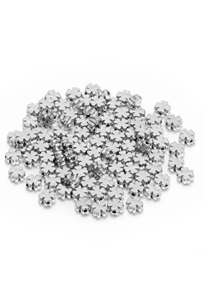 Choice3 Rhodium 6mm(200pcs) 100-200pcs Four Leaf Clover CCB Beads Gold Color ...