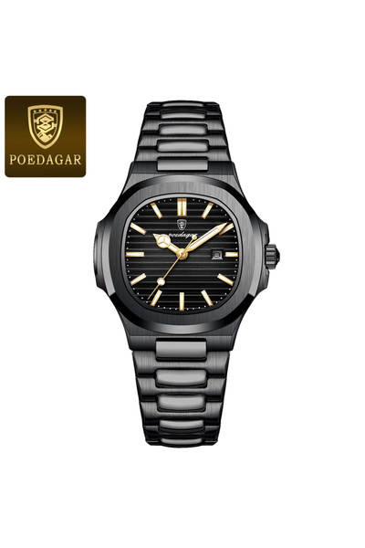 Choice 789 Black Black Square Luxury Watch For Woman Waterproof Luminous Date...