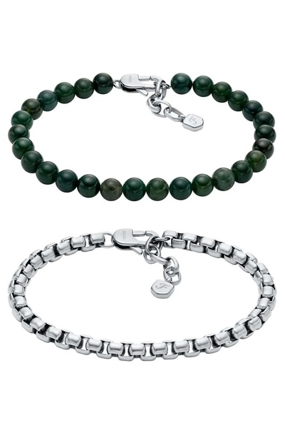 Fossil Jf04940set Erkek Bileklik Seti