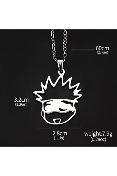 Choice N01079-03 أنيمي Jujutsu Kaisen قلادة من الفولاذ المقاوم للصدأ Itadori ...