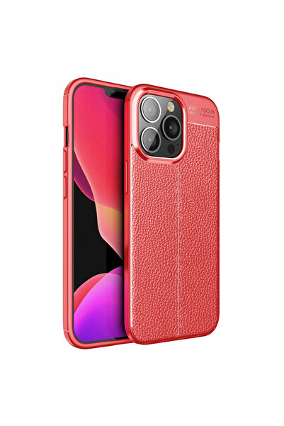 Ardan Home غطاء آيفون 13 برو أوتو فوكس - أحمر