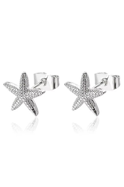 Choice AEH70376-2 Vintage Summer Starfish Stud Earrings For Women Simple Star...