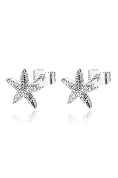 Choice E2613S Vintage Summer Starfish Stainless Steel Stud Earrings For Women...