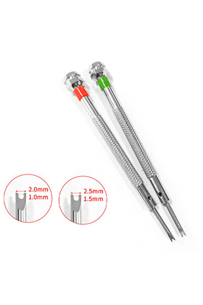 Choice مفك براغي على شكل حرف U مقاس 2.0 مم و2.5 مم لساعة هوبلو مفك براغي من الفولاذ على شكل حرف H عالي الجودة