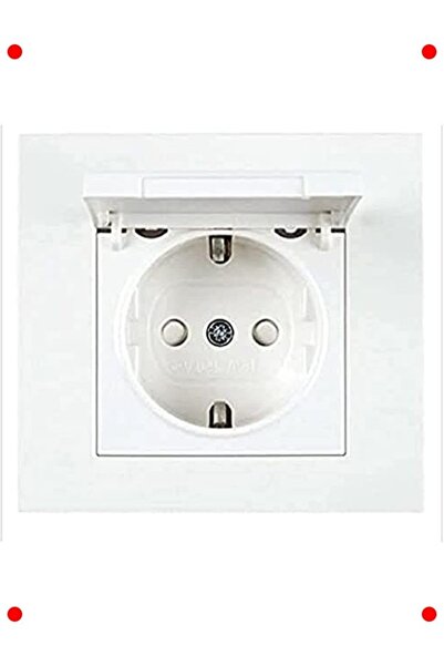 markentegra Childproof Cover White Socket
