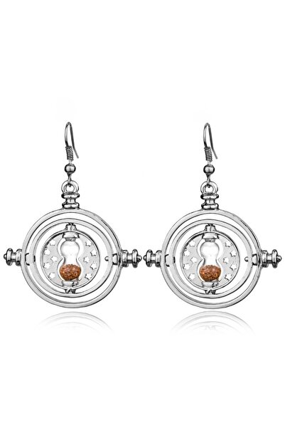 Choice أقراط متدلية فضية من طراز E059 على شكل سنيتش ذهبي من أكاديمية السحر، خ...