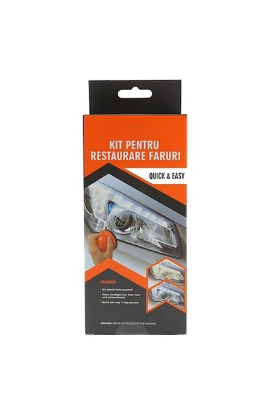 Boxely Headlight Restoration Polish Kit