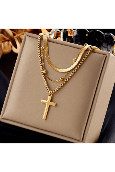 Choice N1843 DIEYURO 316L Stainless Steel Pearl Heart Butterfly Cross Pendant...