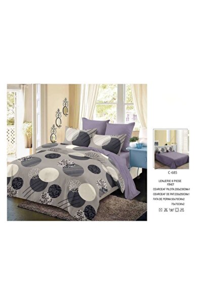 OEM Bari bed linen set, finet, 6-piece, for double bed