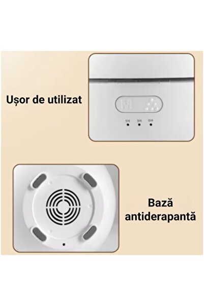 Boxely Aromatherapy Diffuser & Humidifier – Volcano Effect, 6-Color LED, 350 ml, Black