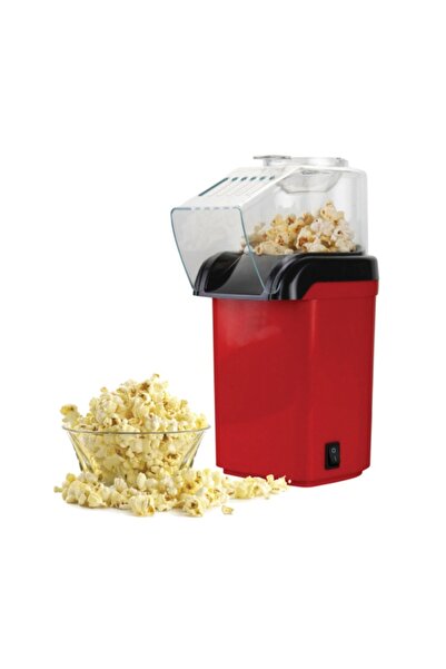 KlaussTech Popcorn Maker with Hot Air Jet System, 1200W, Copper Motor, 2L, Red