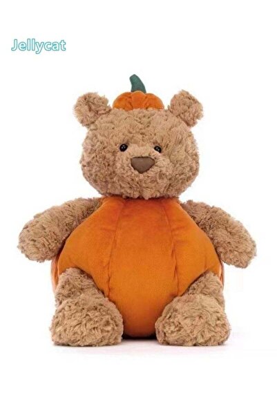 Jellycat Cute Barcelo Bear Series Plush Toys - 36cm Pumpkin Bear