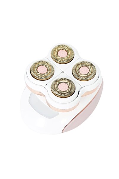 OEM Body Epilator, Plastic, White/Pink, Rechargeable, USB, LED Indicator