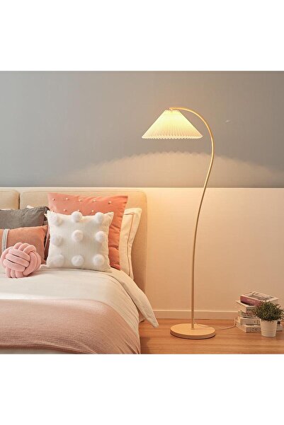 DYSWEI Floor Lamp, E27 Bulb Tricolor Eye-protecting Vertical Floor Light