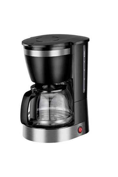Boxely Coffee Maker 800W, 1.25L Glass Carafe, 12-Cup Capacity, Auto Shut-off