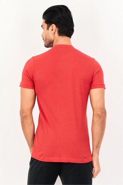 Puma Men Sportswear Fit Short Sleeve Outdoor T-Shirt, Red
