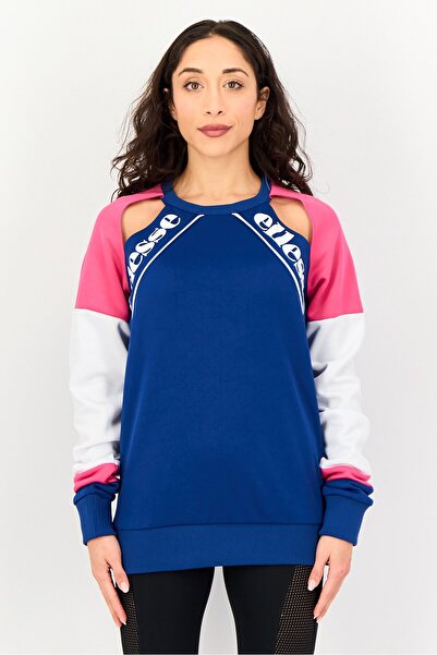 Ellesse Women Sportswear Fit Long Sleeve Outdoor Sweatshirt, Multicolor