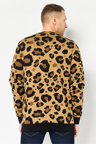 Vans Men V Neck Embroidered Logo Cardigan, Multicolor