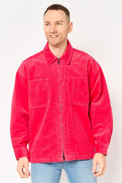 Levi's Men Corduroy Jacket Shirt, Fuchsia
