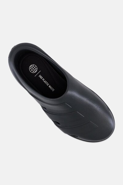 adidas Kids Boy Adicane Clog Outdoor Slip On Slides, Black