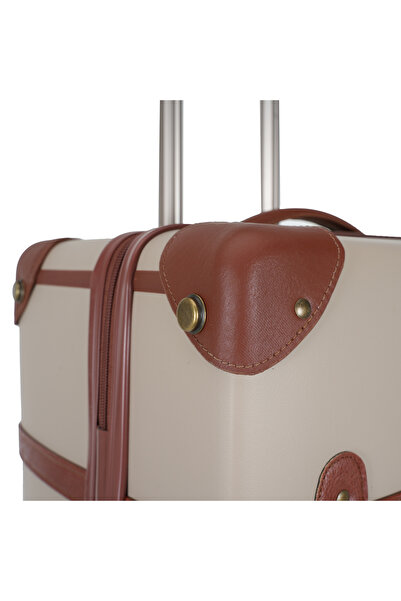 Assoda 4-piece travel bag and bridal trousseau set, scratch-resistant leather