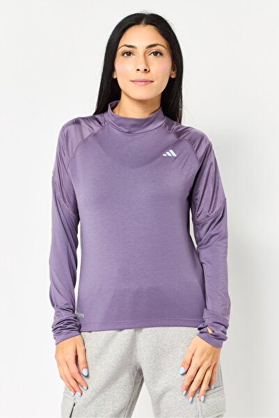 adidas Women Regular Fit Long Sleeve Training Top, Purple