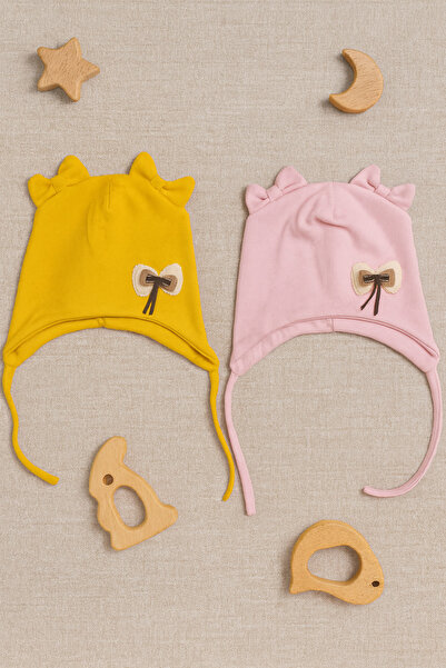 greenmoss 100% cotton twin baby beanie