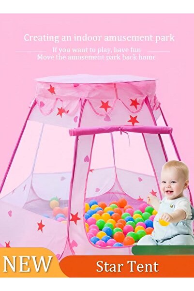 Generic Indoor And Outdoor Baby Tent House Girls Fairy Large Kids Tent Ocean Ball Pool Folding Kids Pop Up