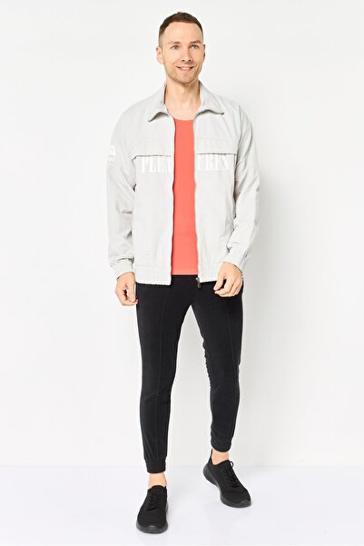 Puma Pleasure x Men Sportswear Fit Long Sleeve Outdoor Jacket, Pale Grey