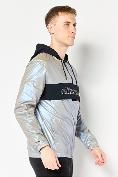 Ellesse Men Sportswear Fit Long Sleeve Outdoor Jacket, Grey