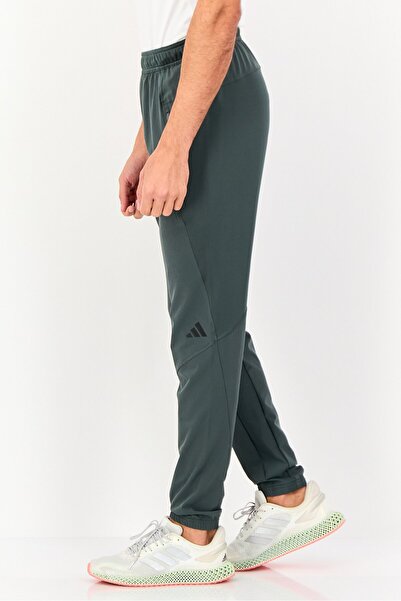 adidas Men Loose Fit Training Track Pant, Dark Olive