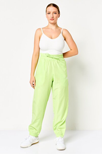 adidas Women Loose Fit Training Track Pants, Lime