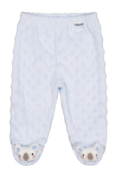 Minidamla طفل مدني برباط من 1-6 أشهر - أسفل واحد للطفل - أزرق من 6-9 أشهر