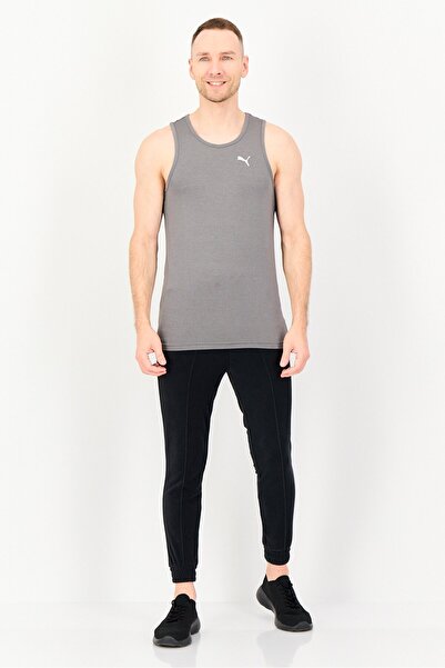 Puma Men Sportswear Fit Sleeveless Premium Soft Touch Training Vest, Grey