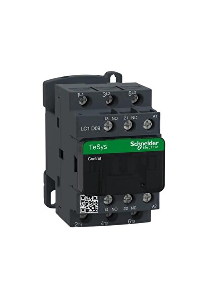 Schneider Electric Schneider 3P Contactor LC1D09M7 9A AC3 220V AC Coil 3 Poles (3NO)