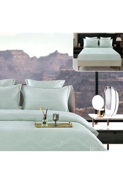 CHIRASO CHIRASO Lingerie Set, Thick Satin, 6 pieces, in box, UNI, with Fitted Sheet with ELASTIC 180x200+30cm