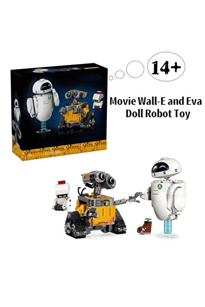 Choice3 مينيسو، بدون علبة أصلية، 811 قطعة، مجموعة بناء شخصيات والي وإيفا من ا...