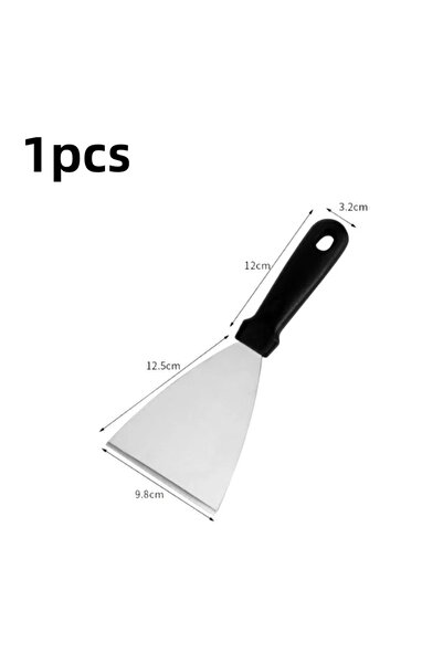 Choice ملعقة معدنية من الفولاذ المقاوم للصدأ A-1pcs، مكشطة هامبرغر، فطيرة رائ...
