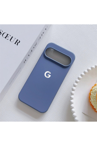 Choice جراب هاتف ناعم من السيليكون لهاتف Google Pixel 10 Pro باللون الأزرق، م...