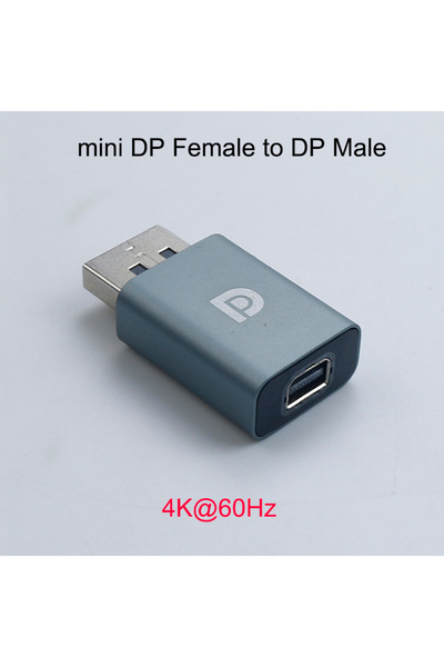 Choice محول DP M-F mini DP YuXi DP Displayport 1.4 إلى Mini Displayport 4K 8K...