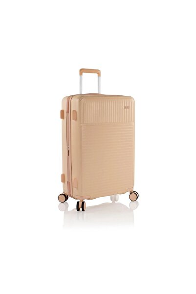 Heys Pastel 65 CM Medium Check-in Polycarbonate with ABS Hard Sided 4-Wheeler Spinner Trolley Bag