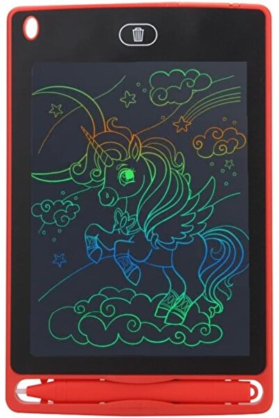 genernic 8.5 Inch LCD Writing Tablet Erasable Doodle Pad Drawing Board Kids Educational Learning Toy Red