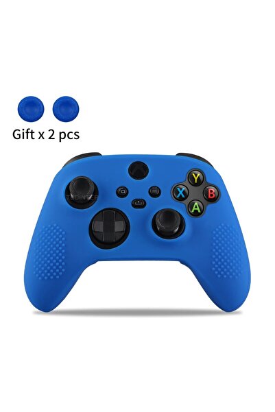 Choice غطاء حماية من السيليكون باللون الأزرق لجهاز تحكم Xbox Series X/S ملحقا...