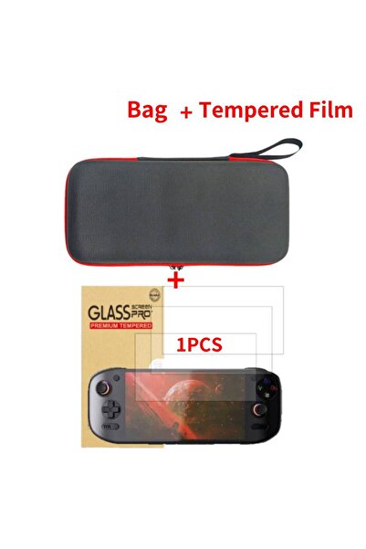 APWIKOGER حقيبة حمل مصنوعة من غشاء مقوى لجهاز الألعاب المحمول AYN Odin 2 Portal وحقيبة تخزين محمولة