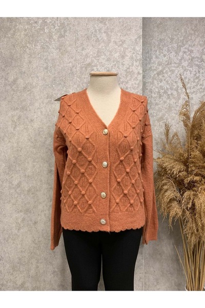 Turtaş 26K8896 HIRKA KISA ÖNÜ DÜĞMELİ BAKLAVA DESEN YAVRU AĞZI